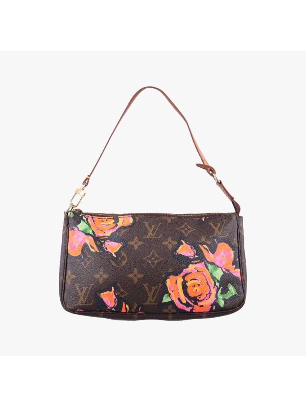 Louis Vuitton Pochette Accessoires Monogram Brown Multi Canvas